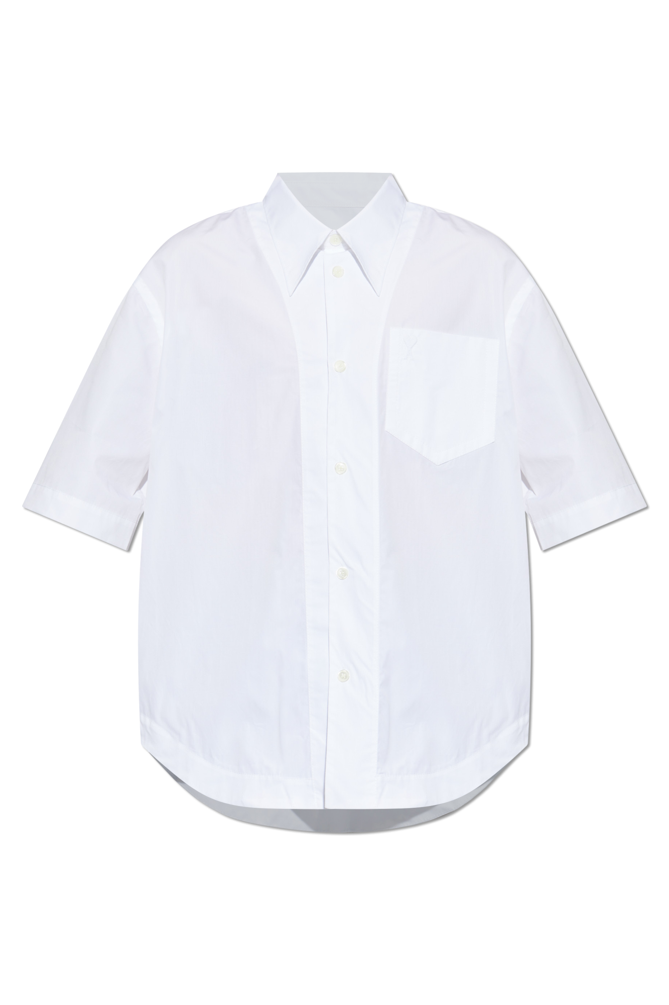 White 'Oversize' shirt Ami Alexandre Mattiussi - Vitkac Northern